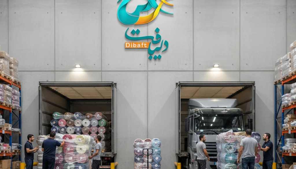 ارسال بار شرکت دیبافت