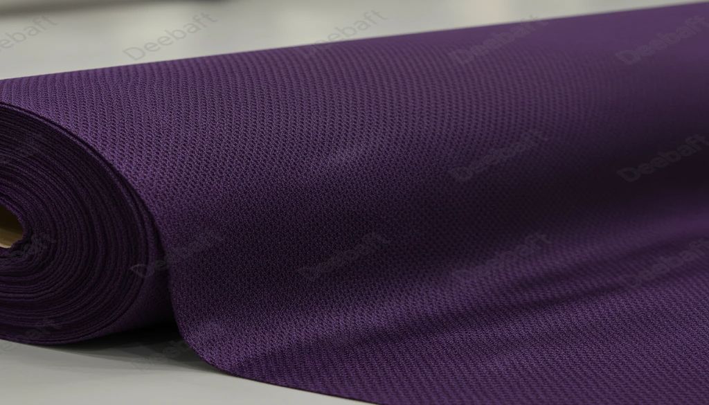 پارچه فلامنت ورزشی سوزنی رنگ بنفش