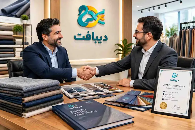 چرا خرید عمده پارچه دورس خارخورده از تأمین‌کننده معتبر مهم است؟