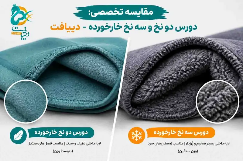 مقایسه تخصصی: دورس دو نخ خارخورده در برابر دورس سه نخ خارخورده